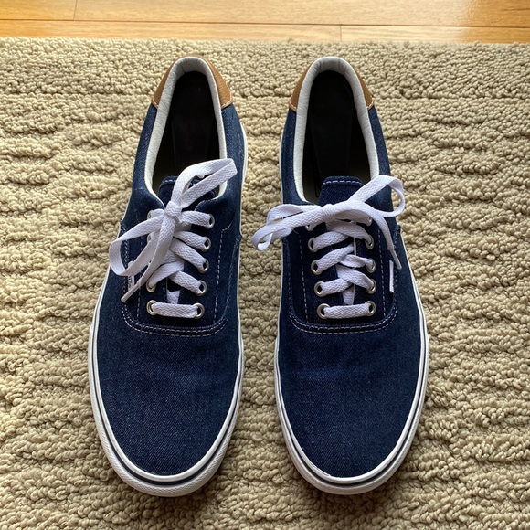 Vans Other - Van’s Blue Denim and Brown leather